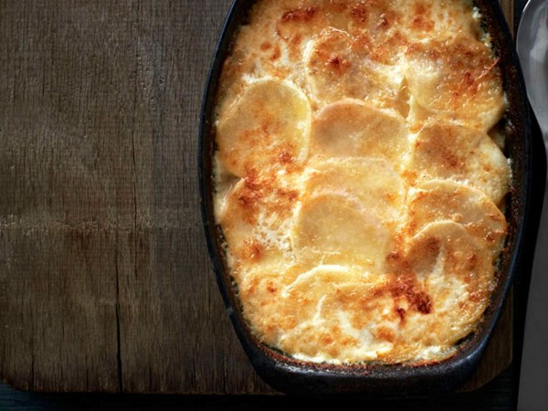 Sunny Anderson's sage potatoes au gratin