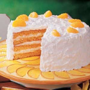 Sunny coconut cake