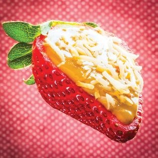 Sunny day strawberries
