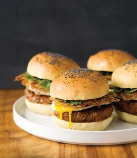Sunny-side-up burgers