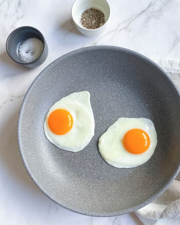 Sunny-side-up eggs