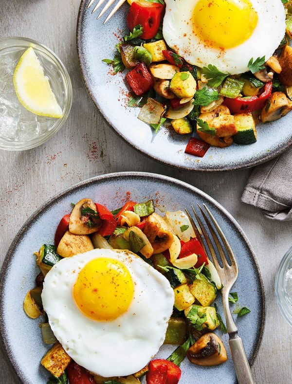 Sunny-side-up hash