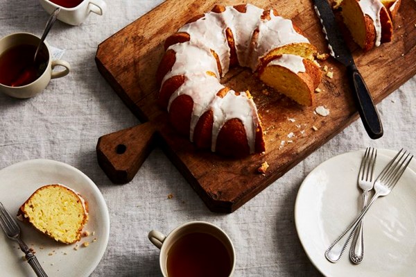 Sunset's whole orange cake