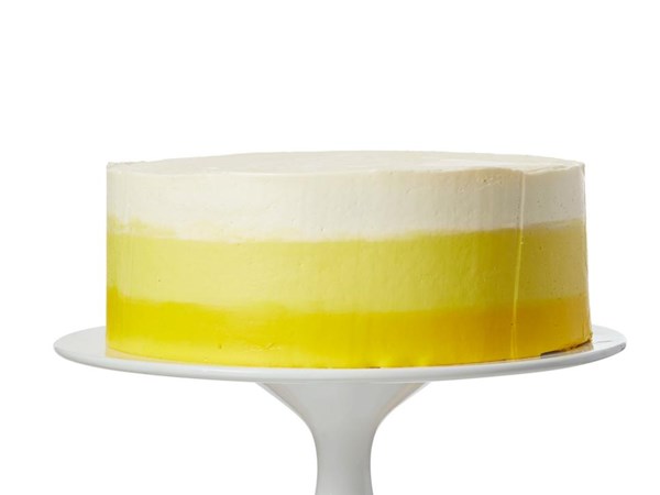 Sunshine ombré cake