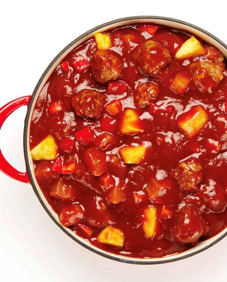 Sunshine pineapple meatballs (Pa-ana-a-ka-la)