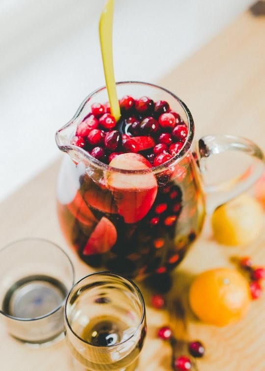 Super budget Thanksgiving sangria