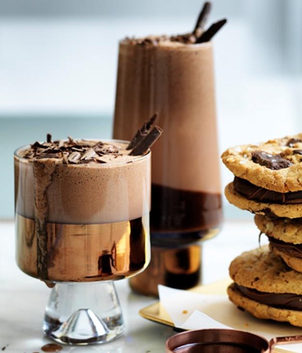 Super-choc milkshakes