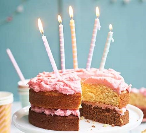 Super-easy birthday cake
