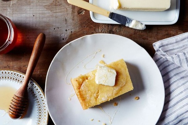 Super-easy brown butter cornbread