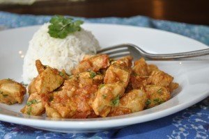 Super easy chicken korma