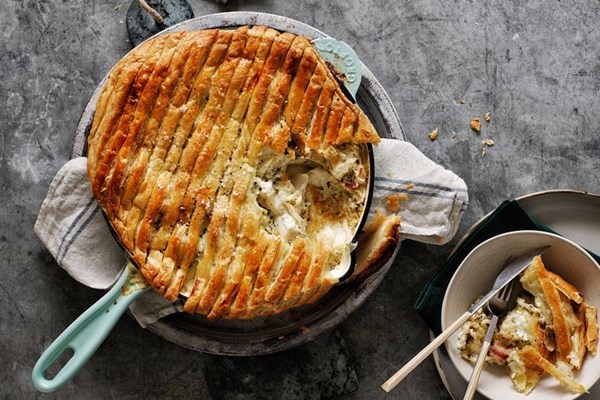 Super-fast fish pie