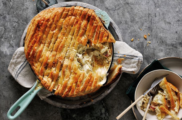 Super-fast fish pie