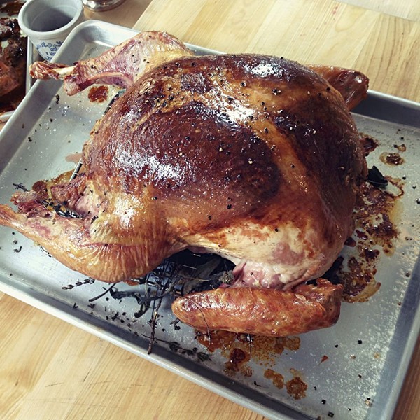Super-fast roast turkey