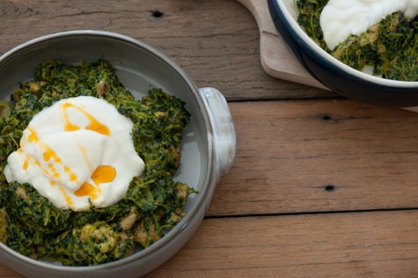 Super green saag chicken 