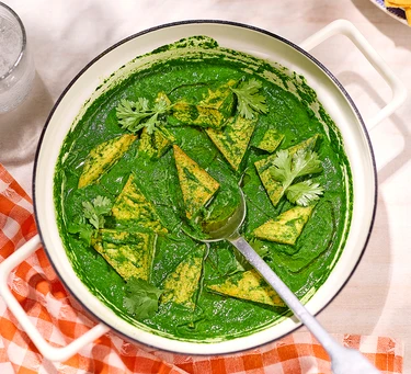 Super-green tofu curry