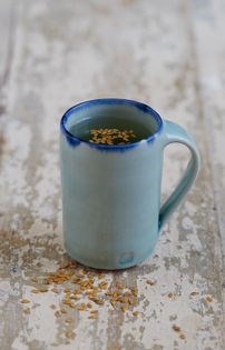 Super-hydrating flax tea