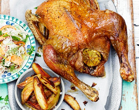 Super roast chicken & chips