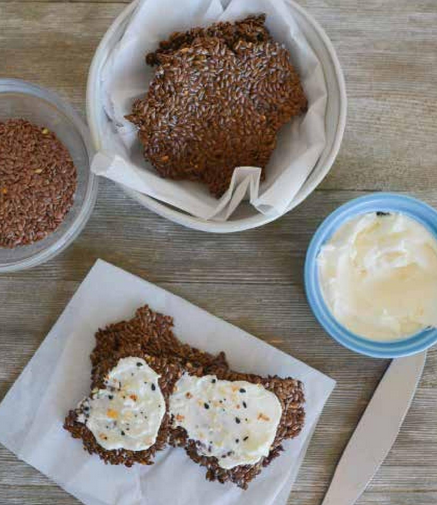 Super simple seed crackers