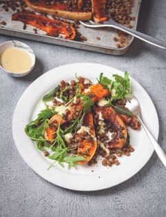 Super squash tray bake
