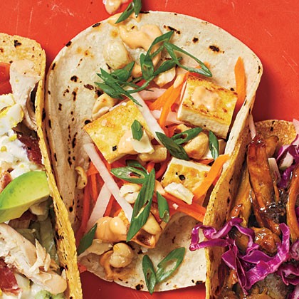 Supercrunch tofu tacos