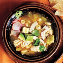Superfast chicken posole