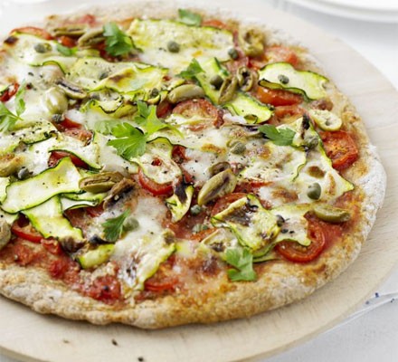 Superhealthy pizza