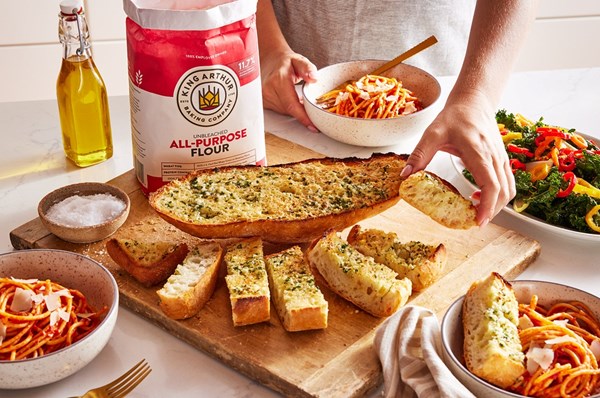 Supreme garlic bread