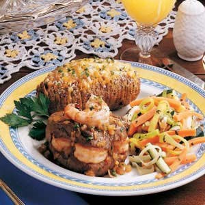 Surf 'n' turf tenderloin