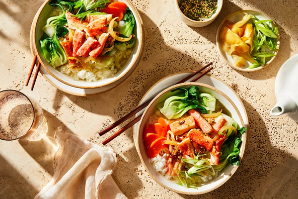 Surimi ochazuke