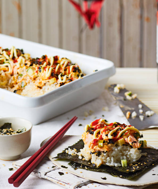 Sushi bake