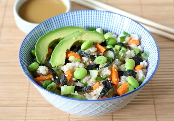 Sushi salad