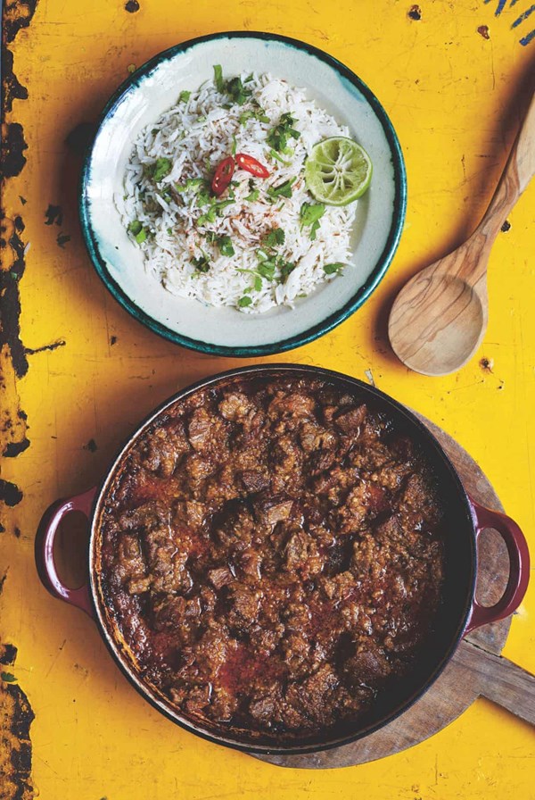 Suya lamb curry