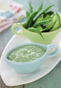 Svelte green goddess dip