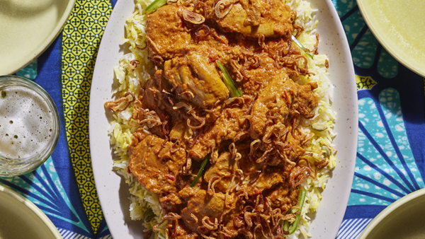 Swahili chicken biriyani