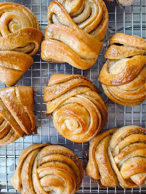Swedish cardamom buns