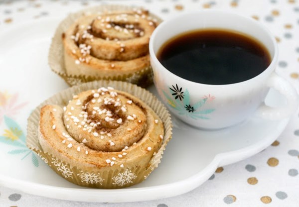 Swedish cinnamon buns (Kanelbullar)