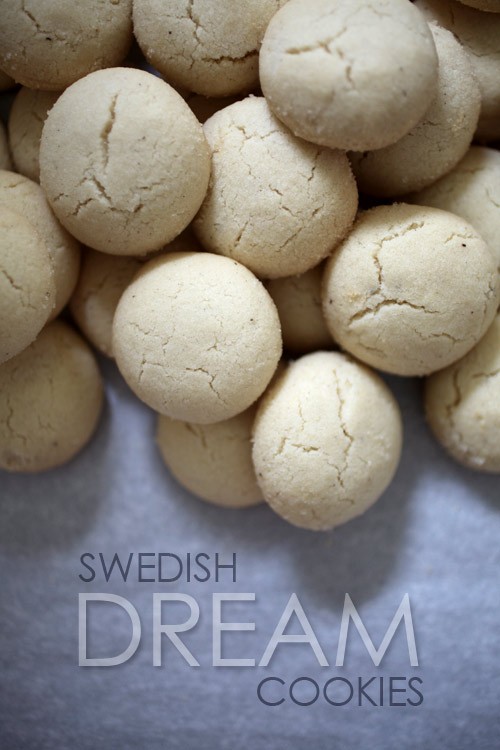 Swedish dream cookies (Drömkakor)
