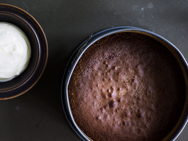 Swedish "gooey" chocolate cake