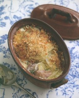 Swedish herring gratin