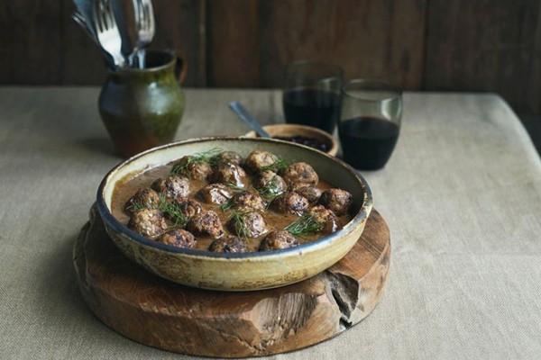 Swedish-ish meatballs