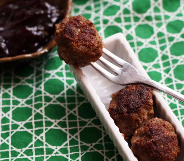 Swedish meatballs for Christmas (Julköttbullar)