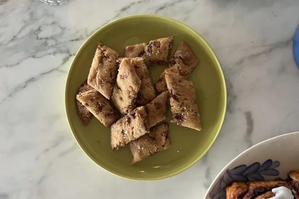 Swedish pecan praline cookies (Pekan snittar)