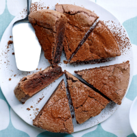 Swedish sticky chocolate cake (Kladdkaka)