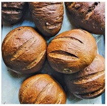 Swedish “wort” bread (Vörtbröd)