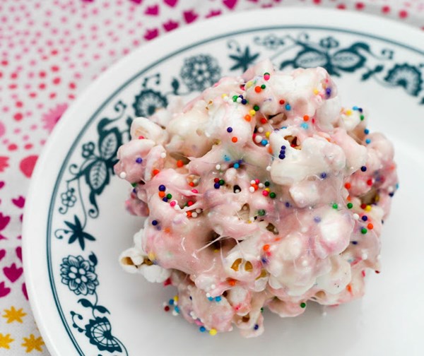 Sweet & salty popcorn marshmallow treats