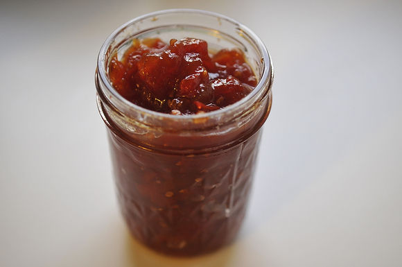 Sweet & savory tomato jam