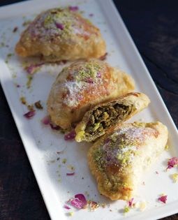 Sweet + savory turnovers (Sanbuseh)