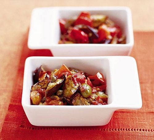 Sweet & sour aubergines