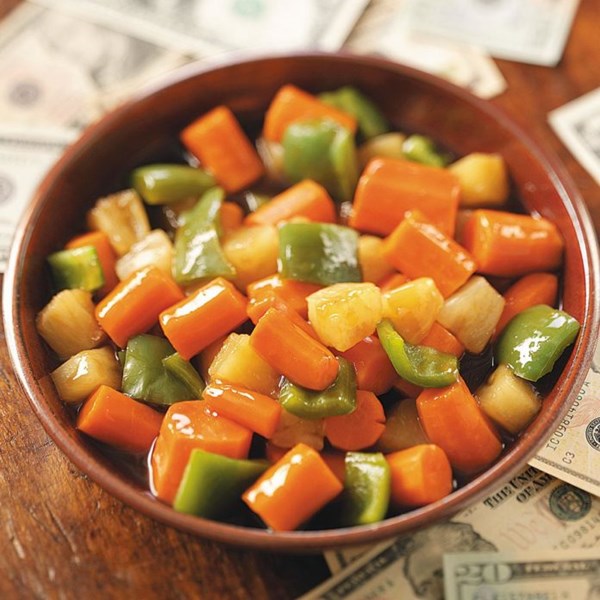 Sweet & sour carrots