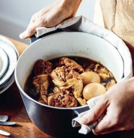 Sweet & sour chicken stew (Tori no nimono)
